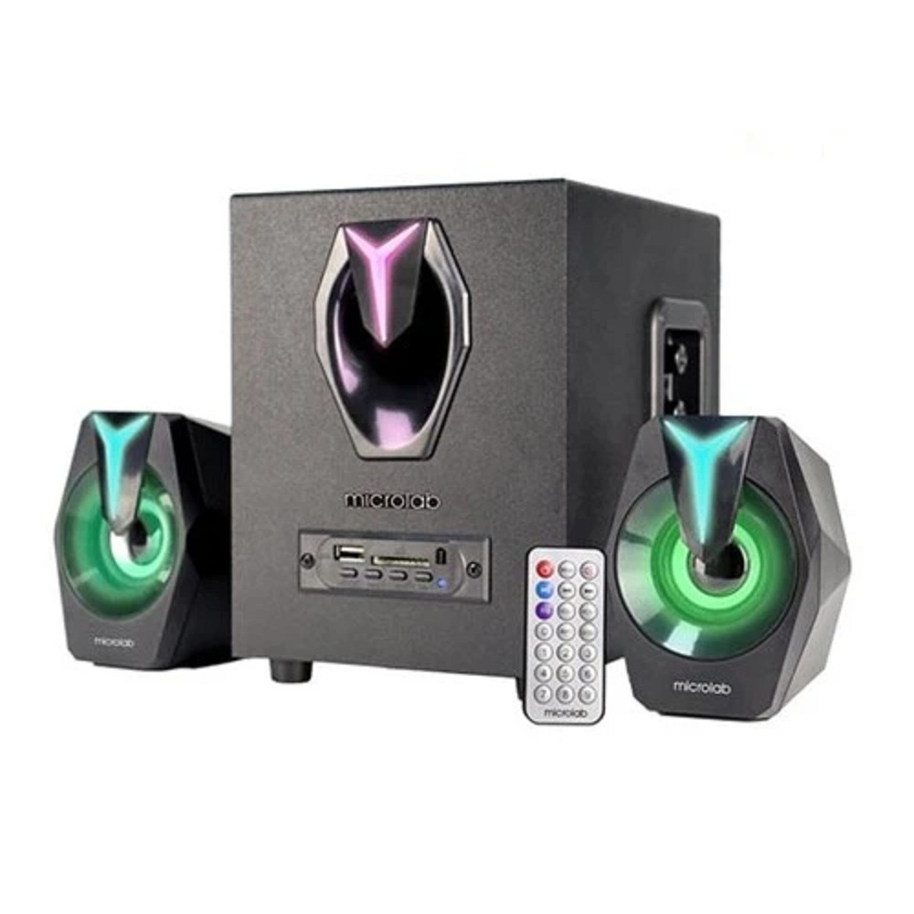 Акустическая система Microlab G100BT, 2.1, 11 Вт, Bluetooth 5.0, FM-тюнер