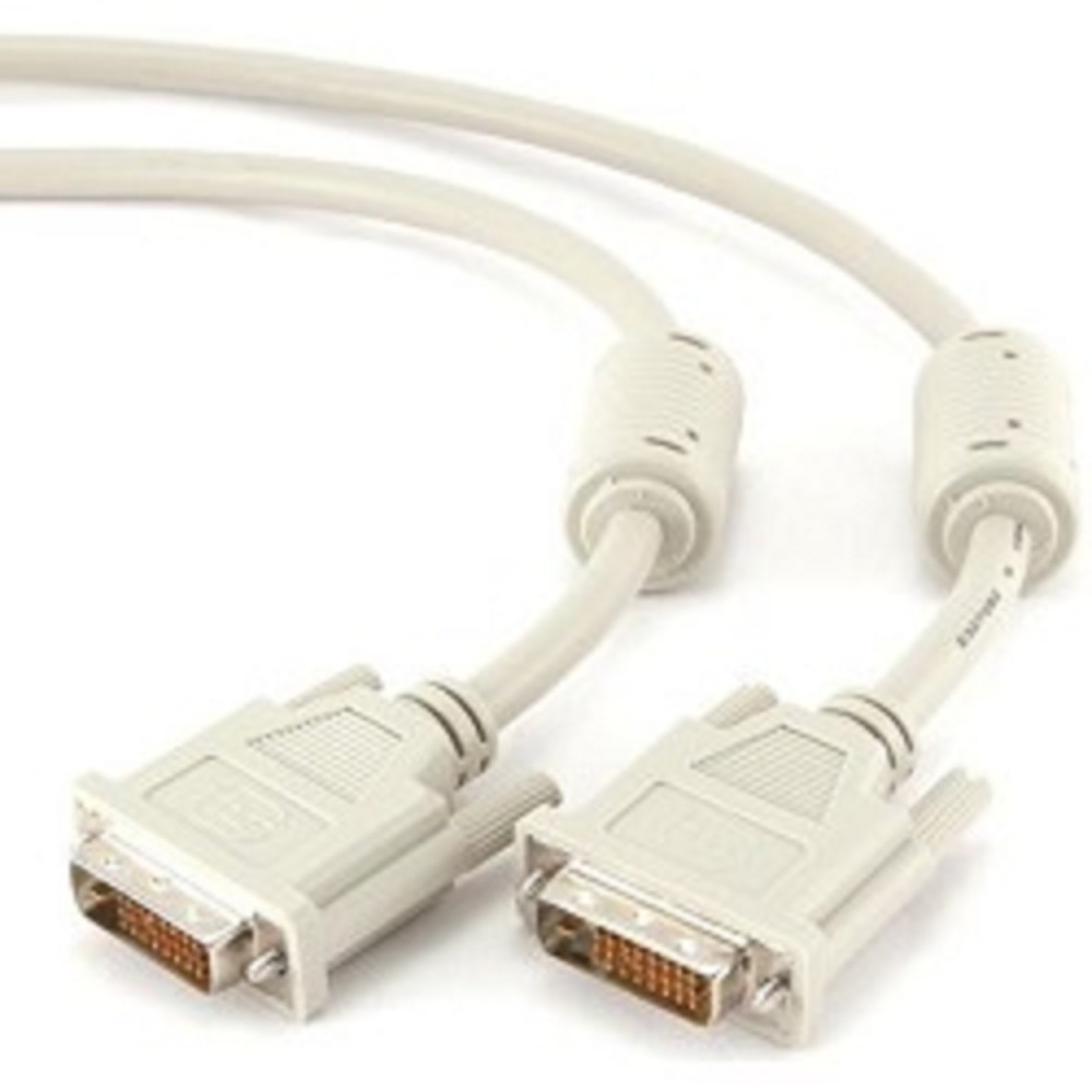 Кабель Cablexpert CC-DVI2-10M, DVI-D Dual Link, 10 м, 2 ферритовых фильтра