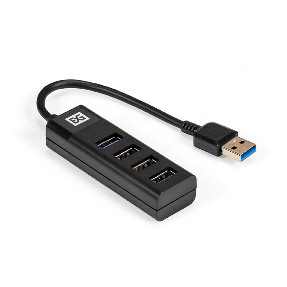 USB-хаб Exegate EX296923RUS, 4-в-1, USB 3.0 → 3×USB 2.0 + 1×USB 3.0