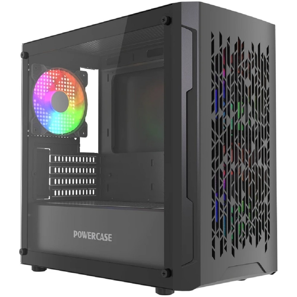Корпус PowerCase Mistral Micro D3B ARGB V2 CMMDB-A3-V2, mATX, TG, 3×ARGB PWM