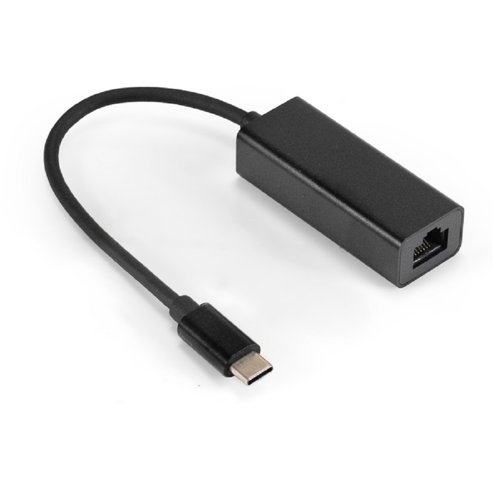 Адаптер ExeGate EX283721RUS, USB 3.1 Type-C → RJ-45, 1000 Мбит/с