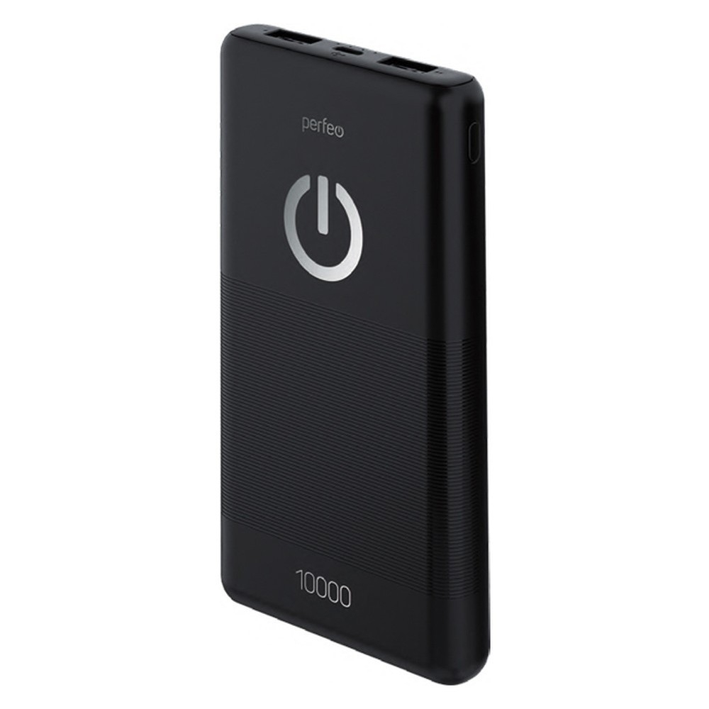 Powerbank Perfeo PF_B4296, 10000 мАч, 2×USB, 2.1A
