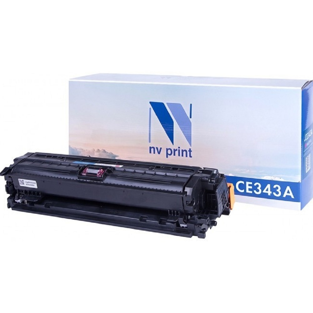 Картридж NV Print NV-CE343AM, пурпурный, для HP Color LJ 700 M775, 16000стр