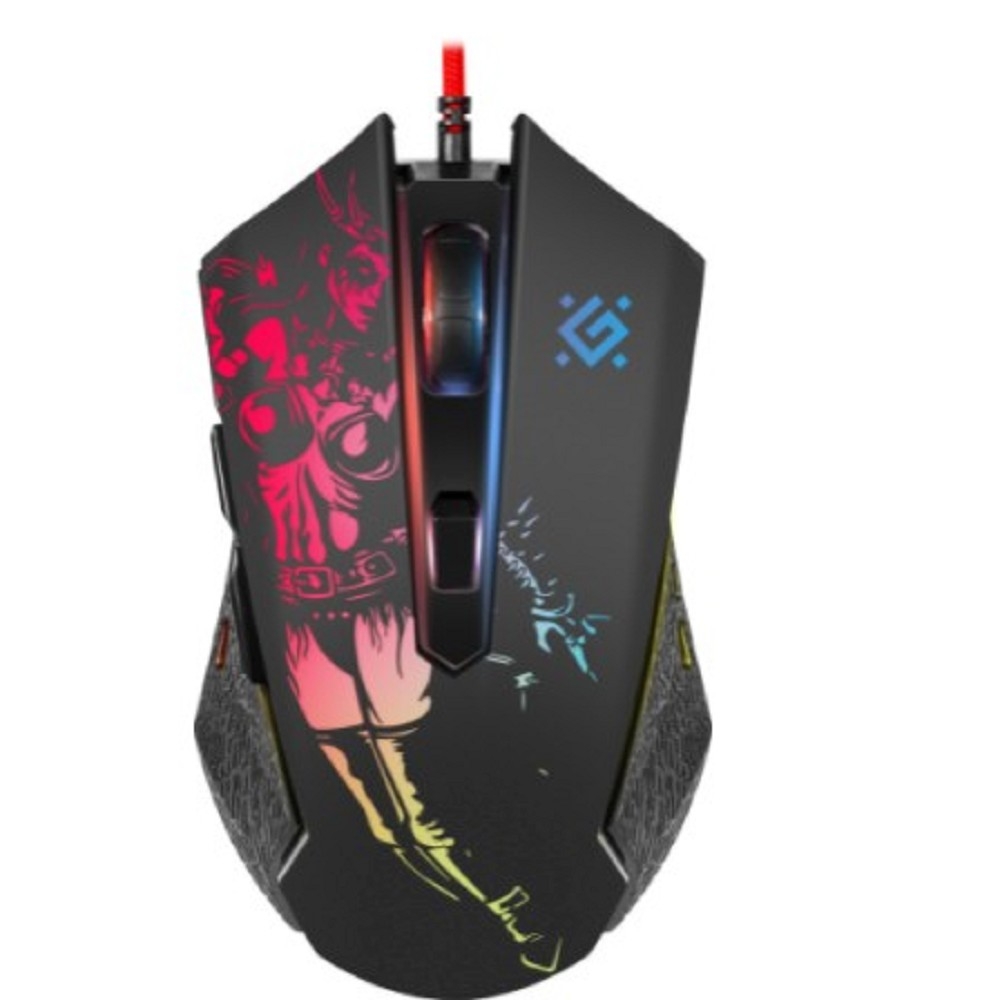 Мышь Defender Sin'Sister GM-933, проводная, 7200 DPI, 6 кнопок, USB