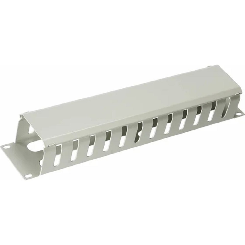 Организатор кабельный Cabeus JB07-2U-GY, 19", 2U, серый