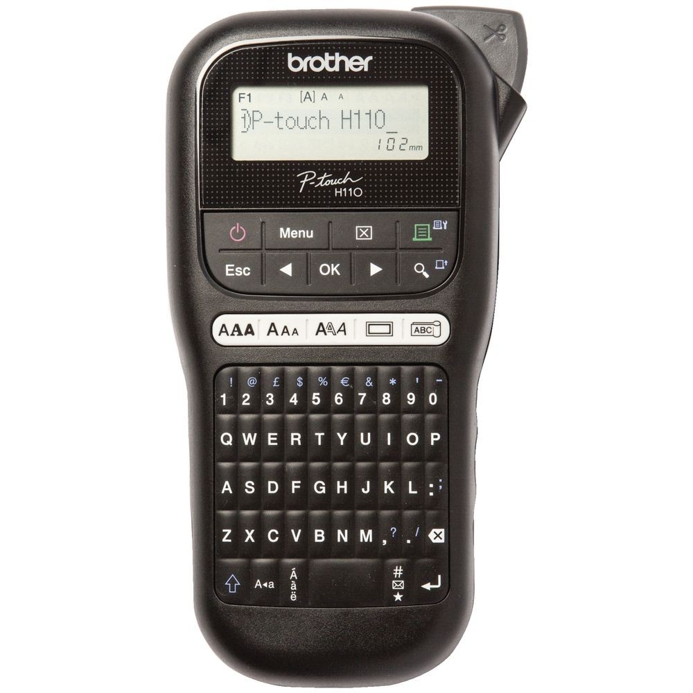 Принтер этикеток Brother P-Touch PT-H110, TZe 3,5–12 мм, 180 dpi, 20 мм/с