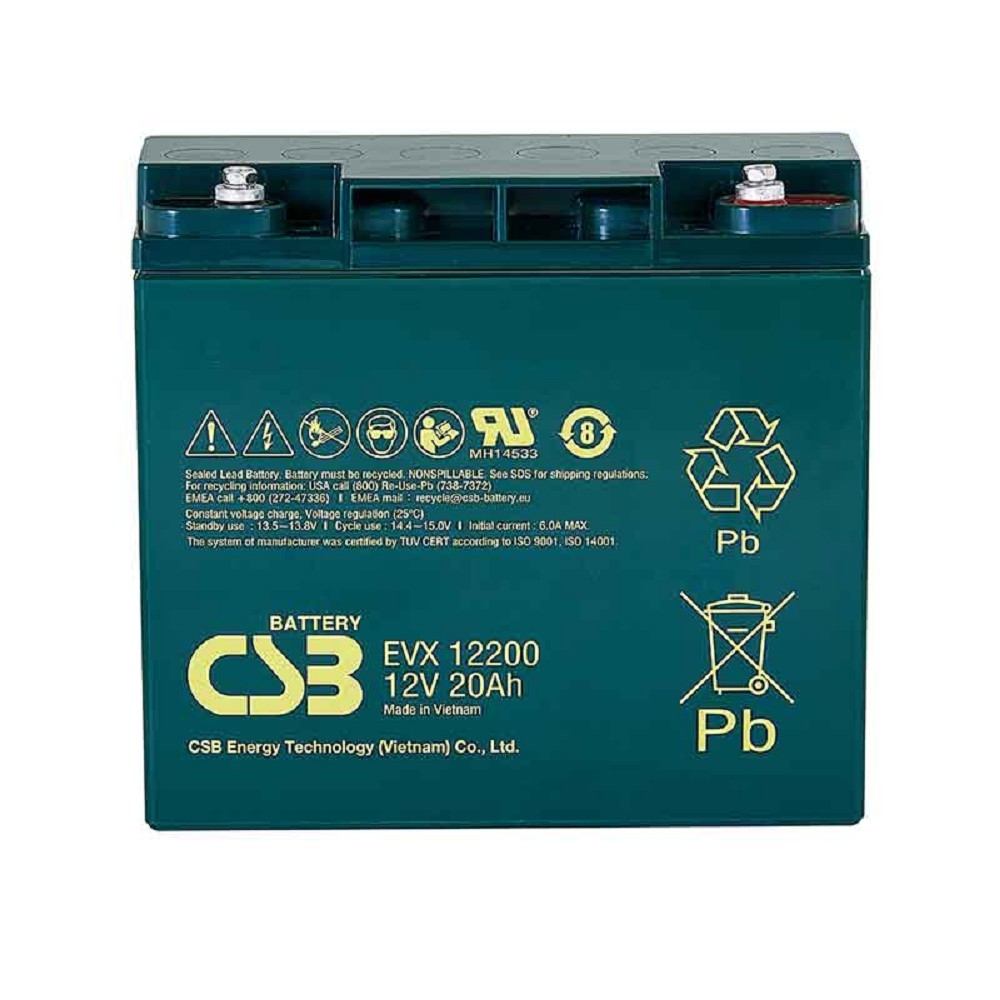 Аккумулятор CSB EVX12200, 12В, 20Ач