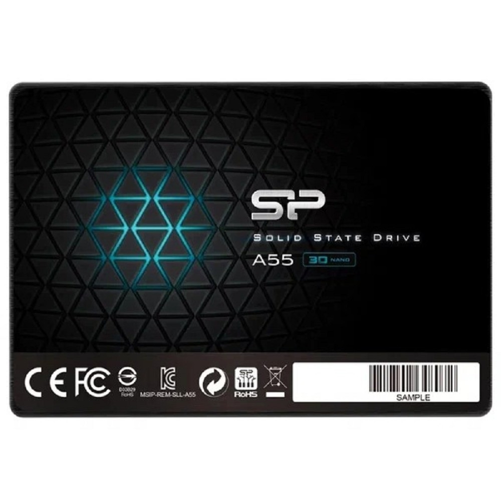 SSD Silicon Power SP002TBSS3A55S25, 2.5", 2048 ГБ, SATA III