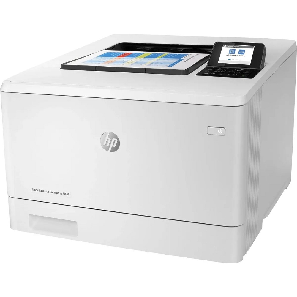 Принтер HP Color LaserJet Enterprise M455dn, A4, 27 стр/мин, дуплекс, USB/Gigabit Ethernet