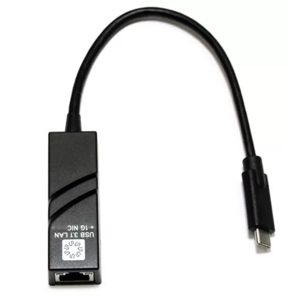 Адаптер 5bites UA3C-45-07BK, USB 3.1 Type C-RJ45, 1000Мбит/с