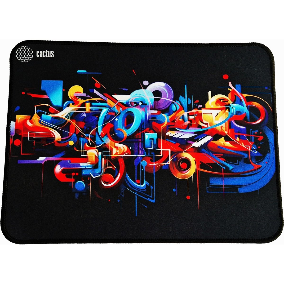 Коврик для мыши Cactus Graffiti CS-MP-PRO10XL, 400x300x3 мм, ткань
