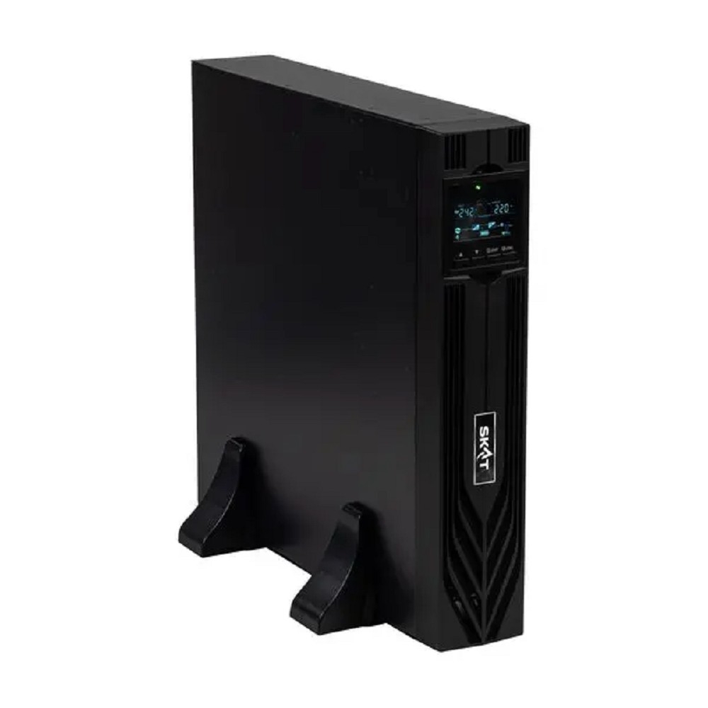 ИБП БАСТИОН SKAT-UPS 2000-RACK-ON-4X9 P3, онлайн 2000 ВА/2000 Вт, 2×Schuko, 4×9 А·ч