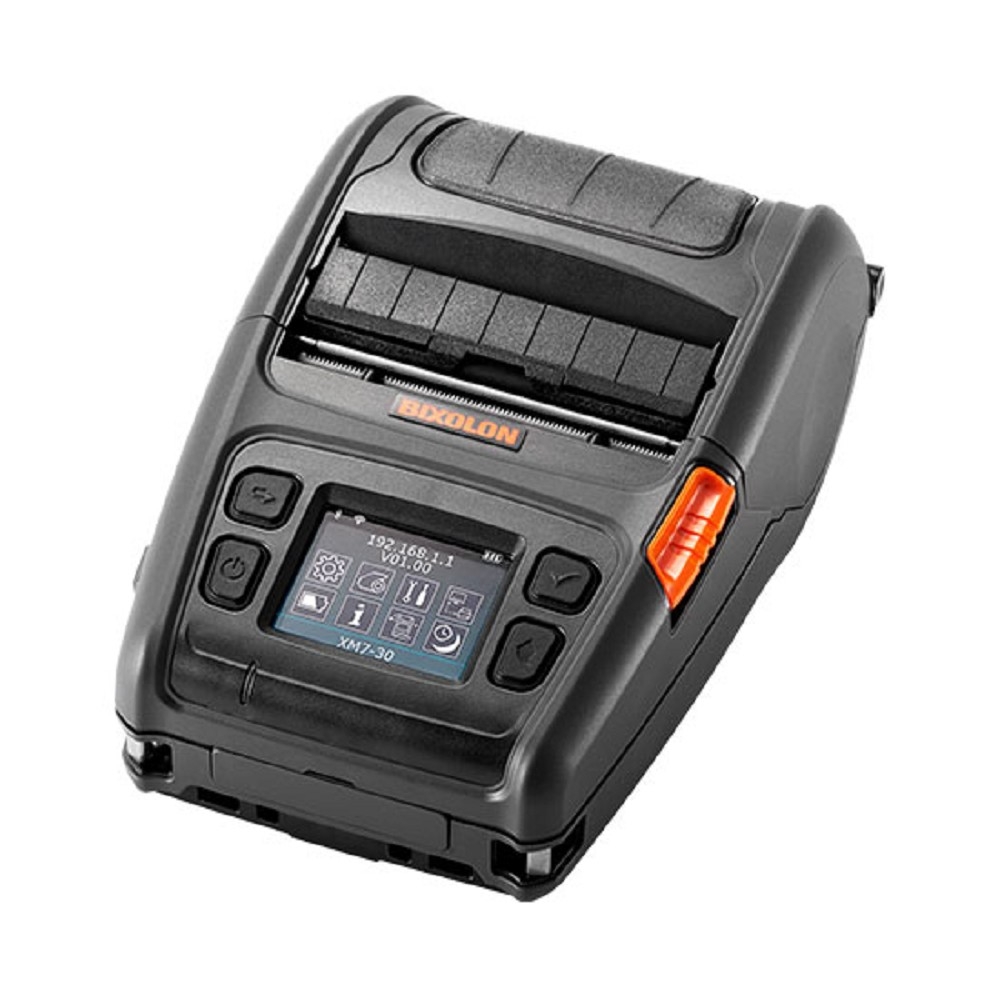 Принтер этикеток Bixolon XM7-30iaWDaK, мобильный, 203 dpi, USB, Bluetooth, Wi-Fi
