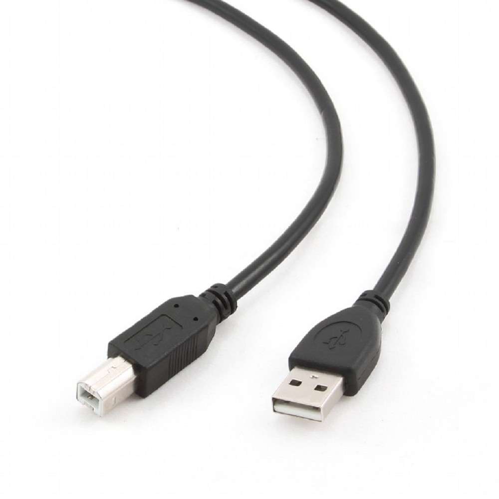Кабель USB Bion BXP-CCP-USB2-AMBM-030, USB 2.0 AM/BM, 3 м, черный
