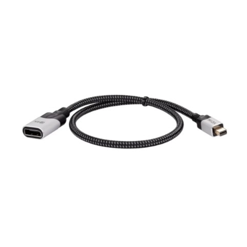Кабель VCOM CG685F-0.5, Mini DisplayPort — DisplayPort 1.4, 8K, 0.5м