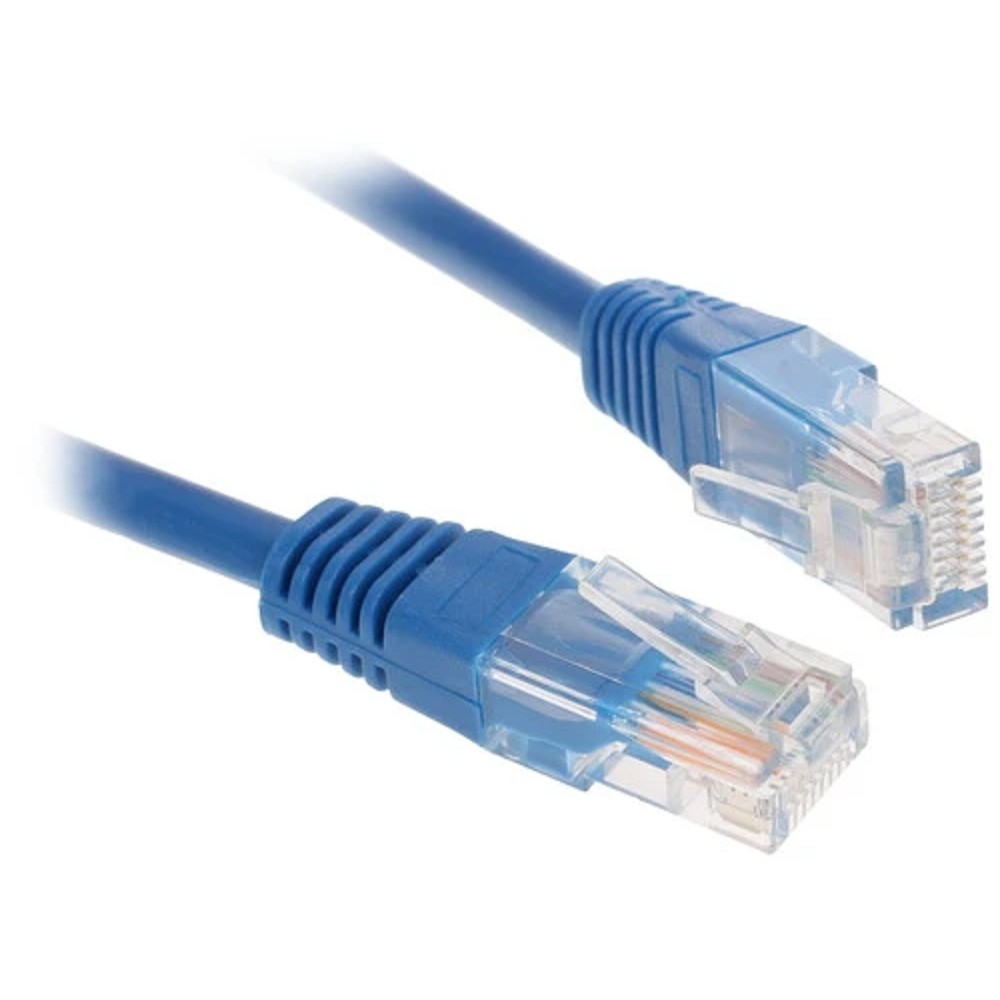 Патч-корд Cablexpert PP12-3M/B, UTP кат.5e, 3 м, RJ45–RJ45, синий