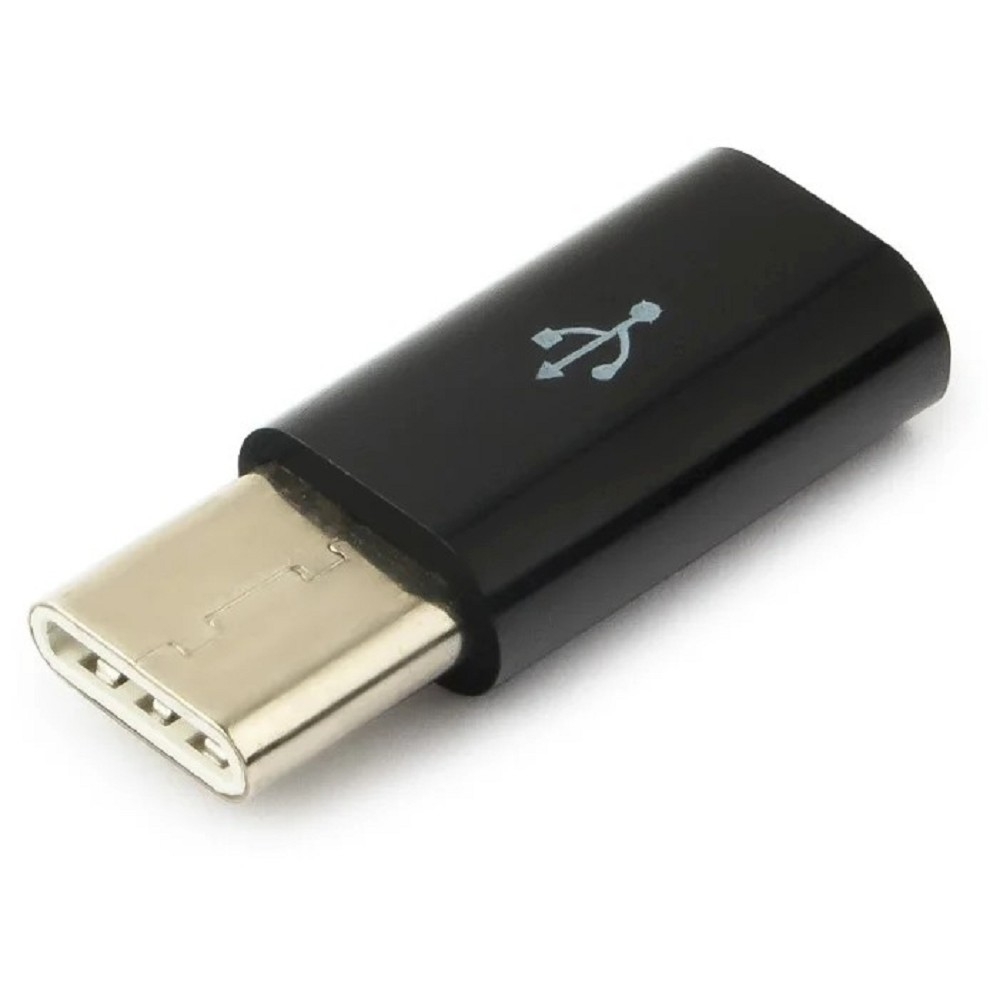 Переходник Cablexpert A-USB2-CMmF-01, USB Type-C — Micro-USB (F), USB 2.0