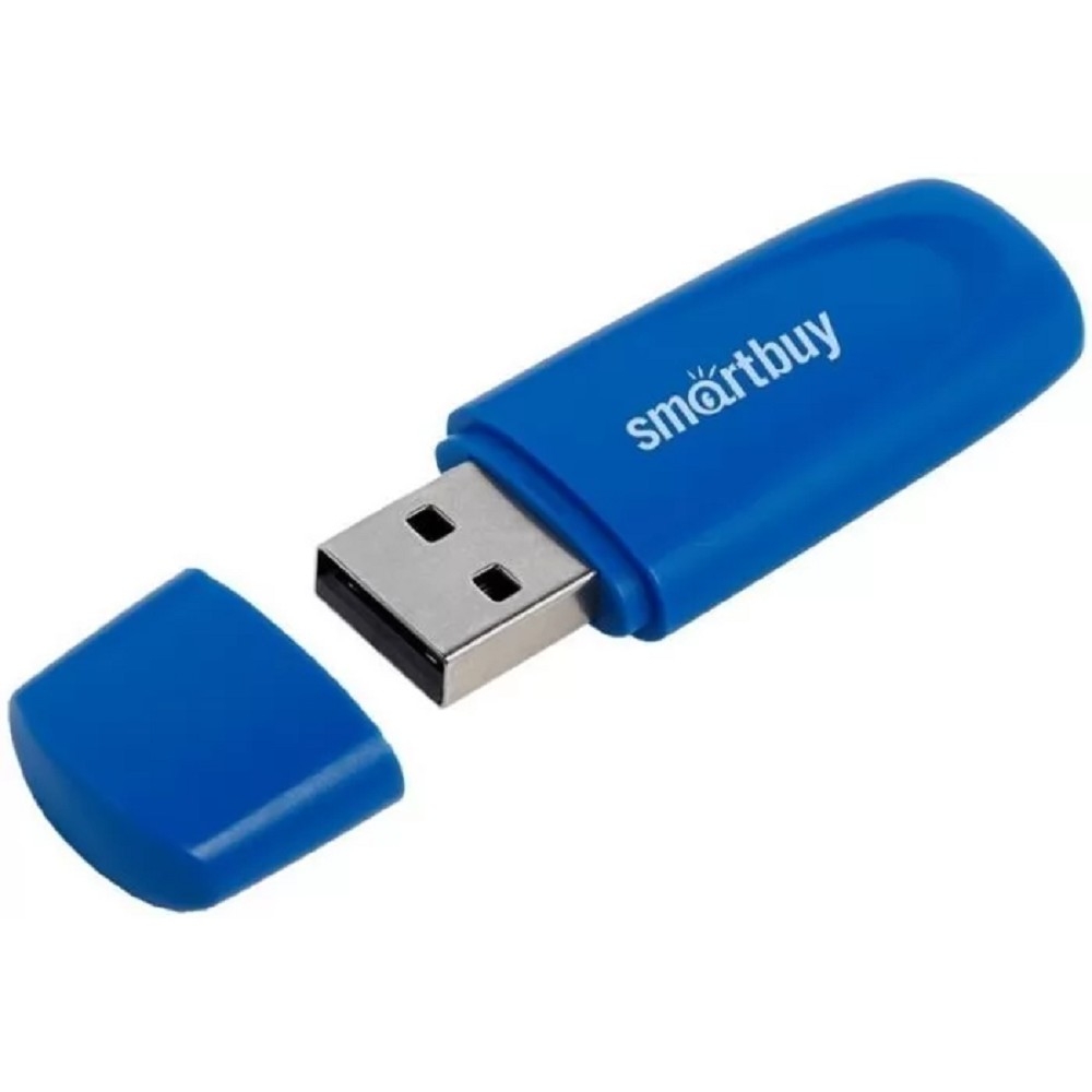 USB-флешка Smartbuy Scout Blue SB008GB2SCB, 8 ГБ, USB 2.0, синий