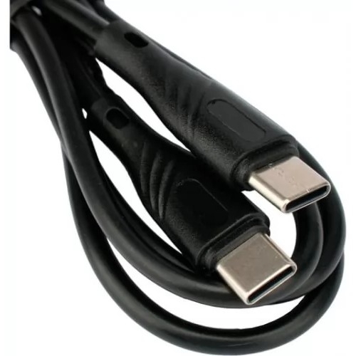 Кабель Cablexpert CCB-USB2-CMCMO1-1MB, USB 2.0 Type-C — Type-C, 1 м, 3 А, 60 Вт
