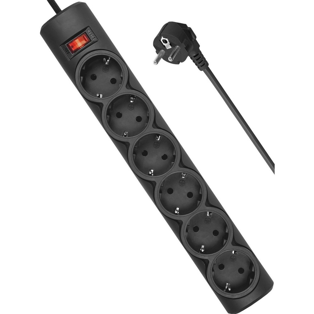 Сетевой фильтр Defender 99495, DFS 153, 6 розеток, 3 м