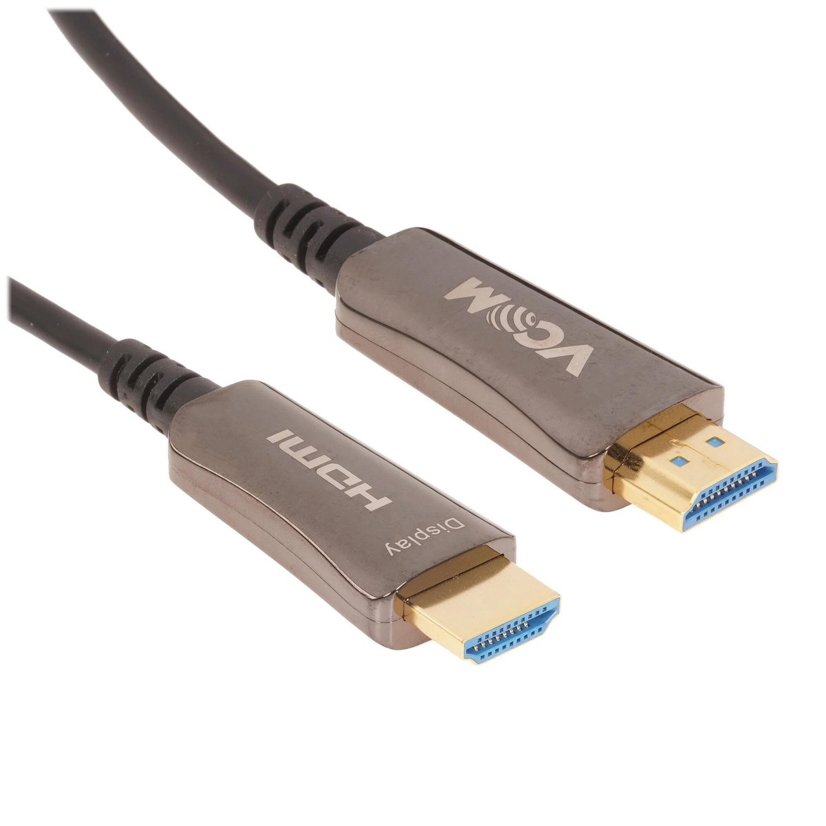 Кабель Vcom D3742A-15M, активный оптический HDMI 19M/M, версия 2.0, 4K@60 Гц, 15 м