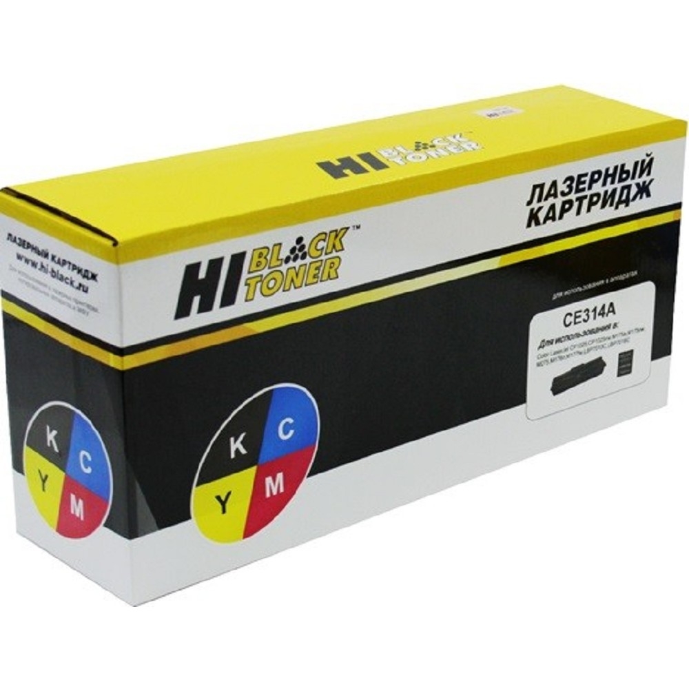 Драм-юнит Hi-Black CE314A, для HP CLJ CP1025/CP1025nw/M175/176/177/275, 14K/7K