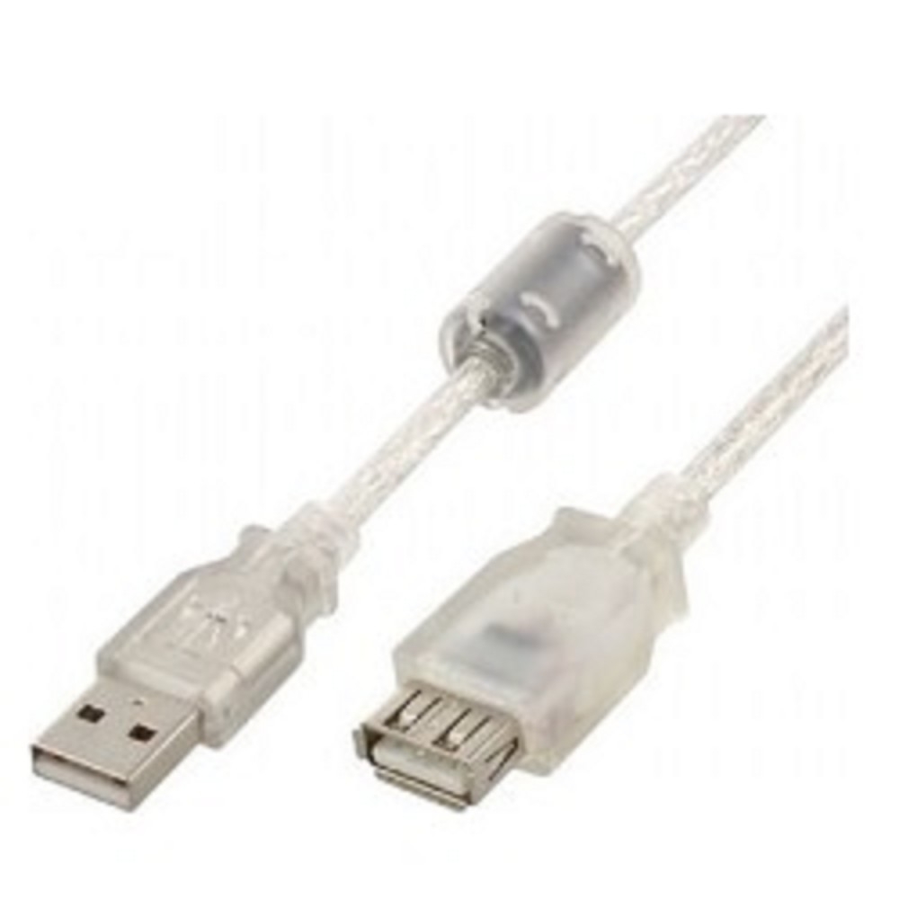 Кабель Gembird CCF-USB2-AMAF-TR-6, USB 2.0 AM/AF, 1.8 м, экран, 2 ферритовых кольца