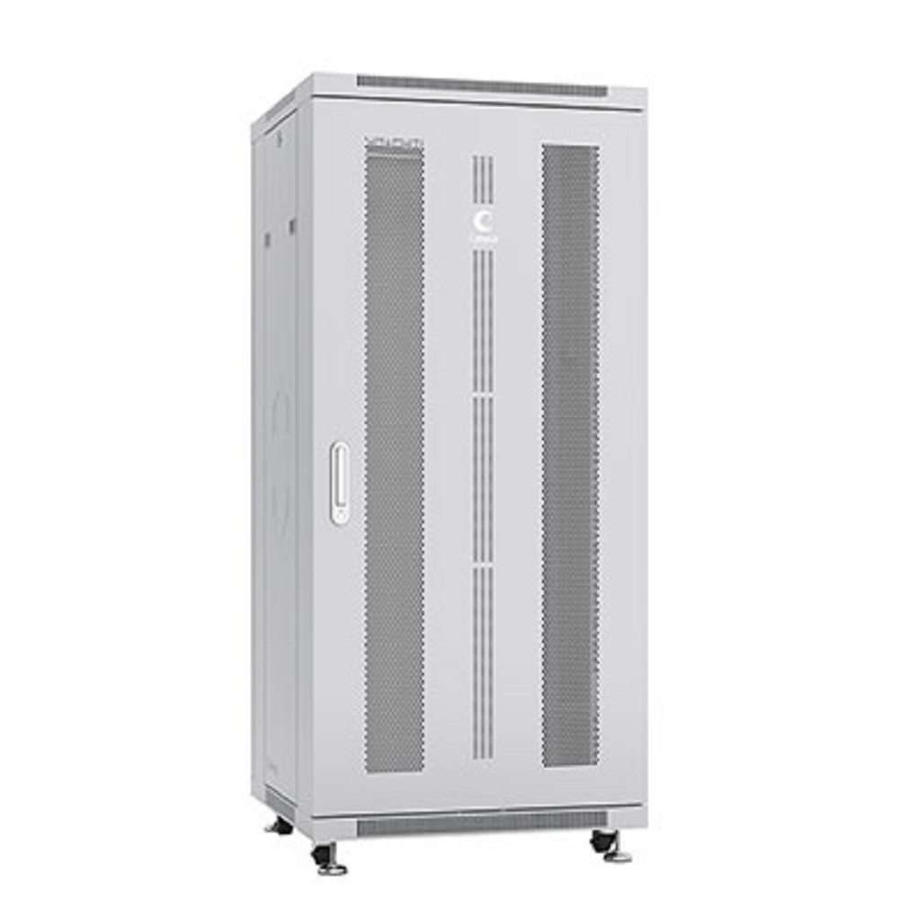 Шкаф монтажный Cabeus ND-05C-27U60/80, напольный 27U, 600×800мм, перфорированные двери