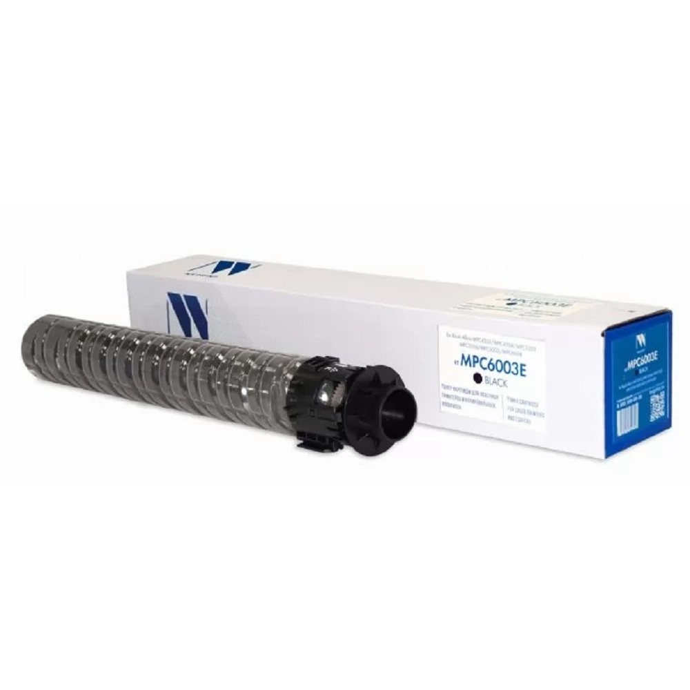 Картридж лазерный NV Print NV-MPC6003EBk, черный, для Ricoh Aficio MP C4503/C4504/C5503/C5504/C6003/C6004, 33000 стр