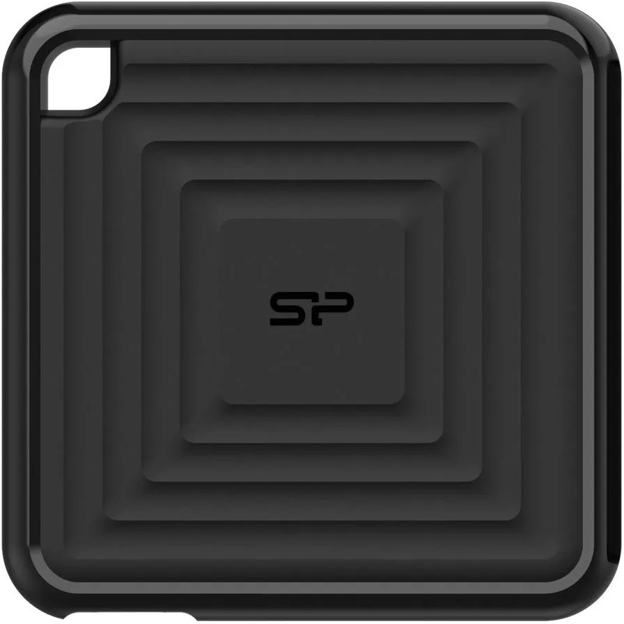 Внешний SSD Silicon Power PC60 SP512GBPSDPC60CK, 512 ГБ, USB 3.2 Gen2 Type-C