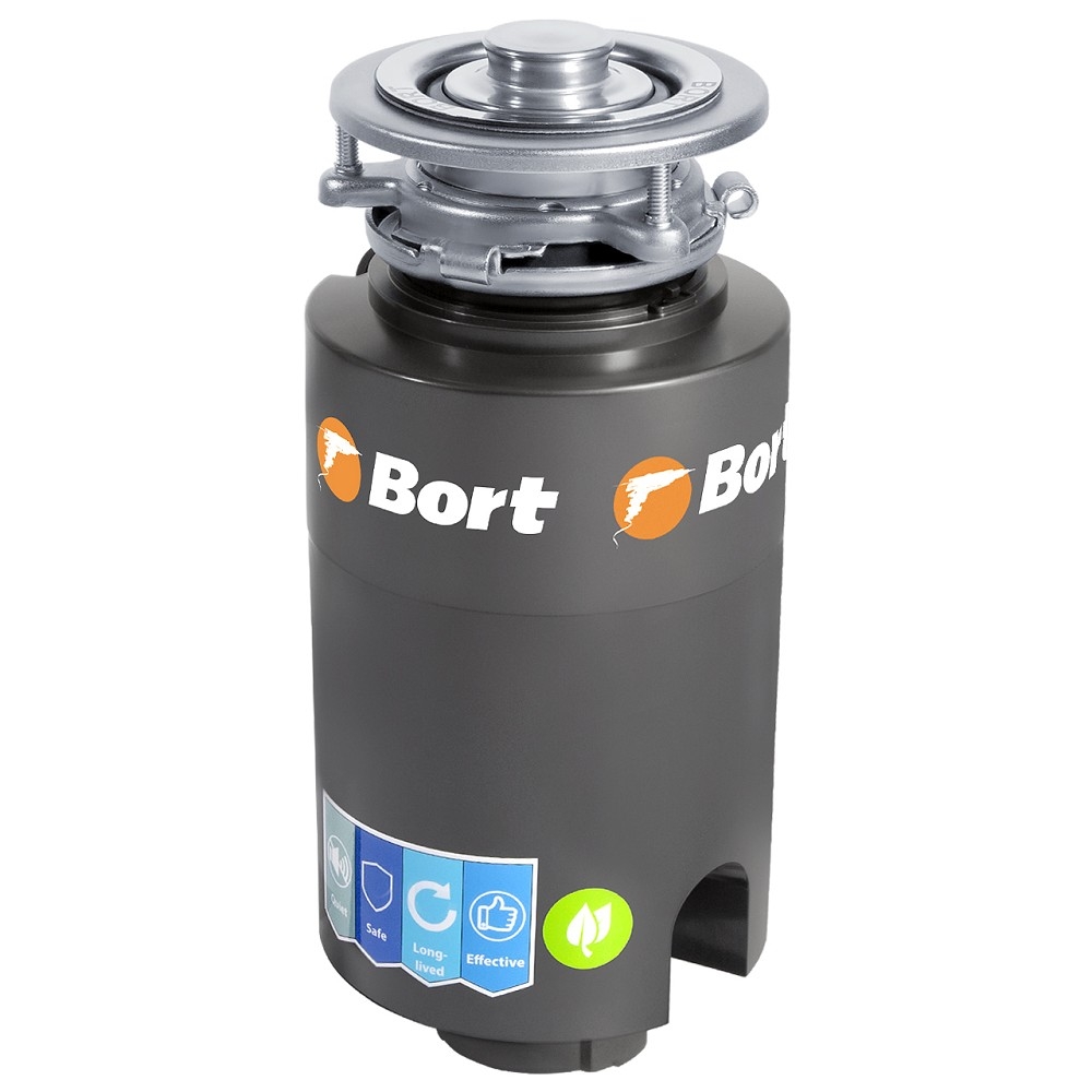 Измельчитель пищевых отходов Bort TITAN 4000 (Control), 560 Вт, 1400 мл, 3 стадии