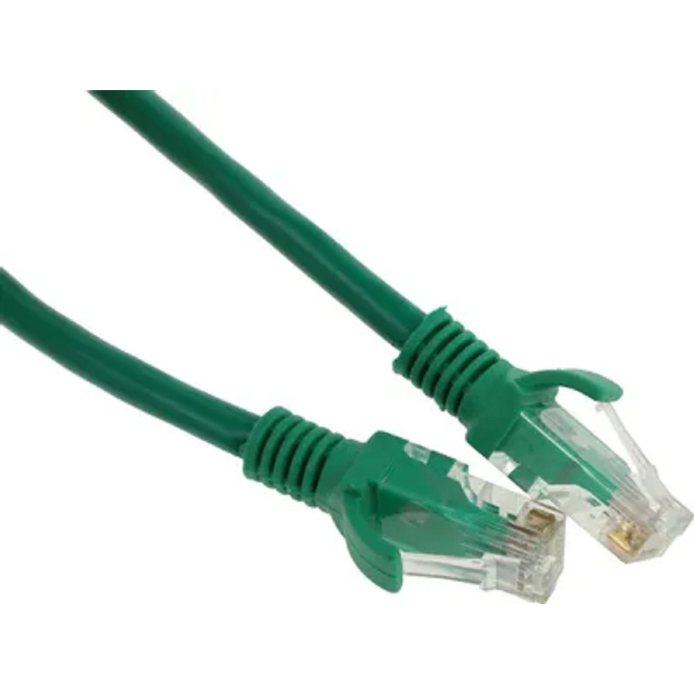 Патч-корд Cablexpert PP6U-0.25M/G, UTP cat.6, 0.25м, зелёный