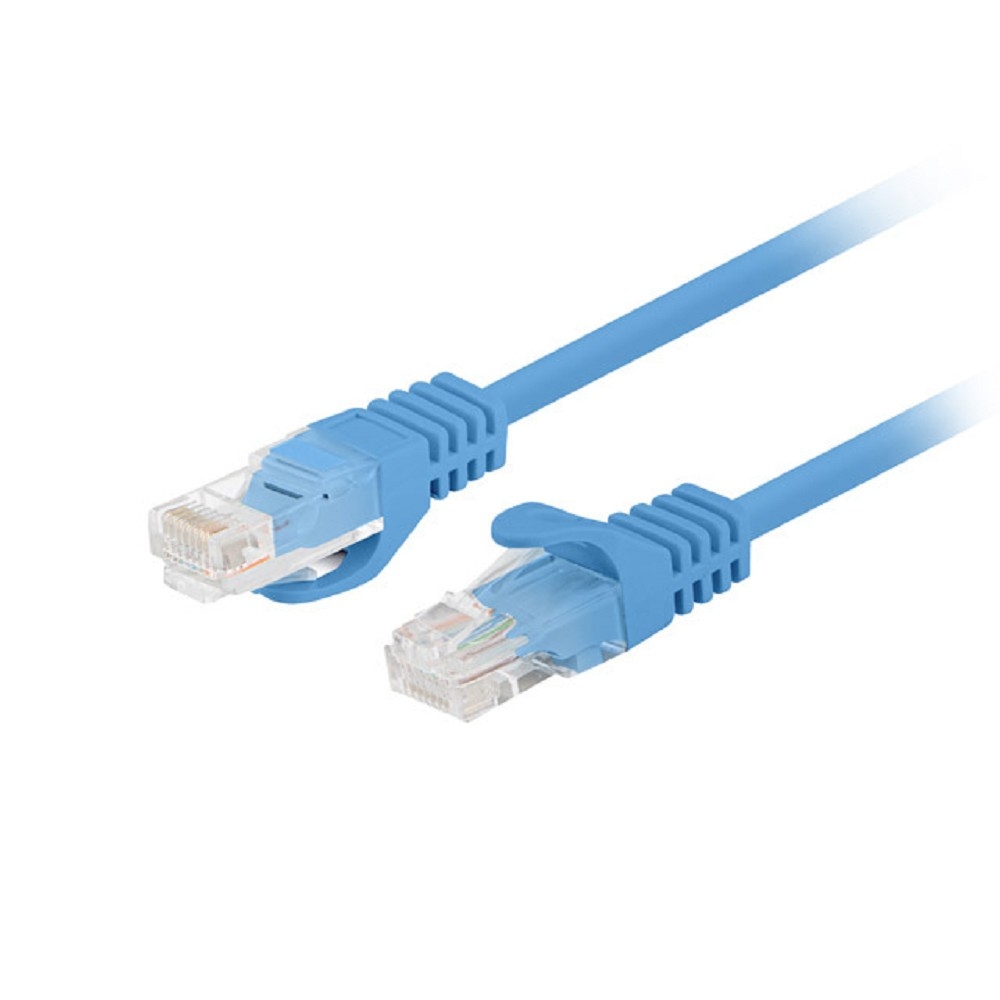 Патч-корд Bion BPC-U5E101-1.5M-BL, Cat.5e, 1.5м, синий, CCA
