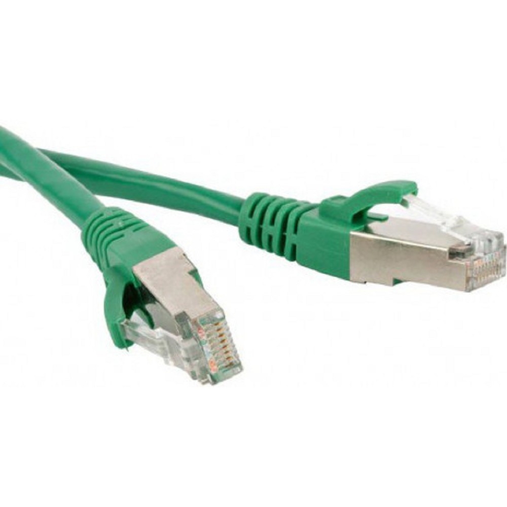 Патч-корд Hyperline PC-LPM-SFTP-RJ45-RJ45-C6-3M-LSZH-GN, SF/UTP, Cat.6, LSZH, 3 м