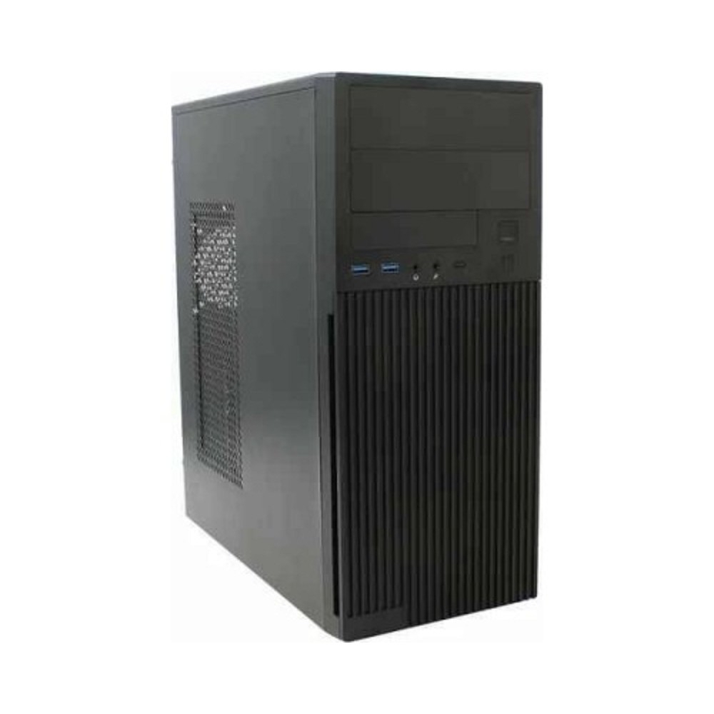 Корпус Powerman DA816, Midi-Tower, ATX, БП 500 Вт, 2×USB 3.0, чёрный