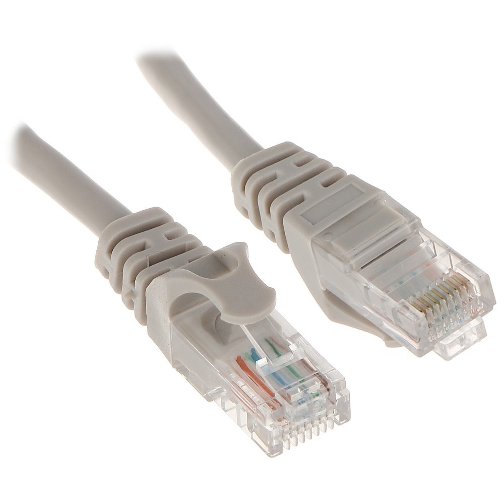Патч-корд Bion BPC-U5E181-1.5M, U/UTP Cat.5e, AWG 26, 1.5 м, серый