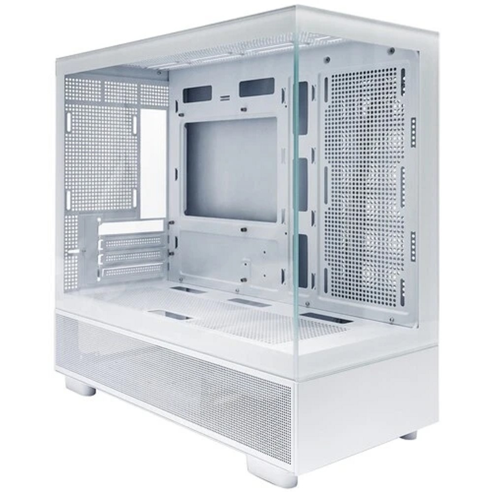 Корпус ПК 1STPLAYER Mi5-WH, Mini Tower, mATX, без БП
