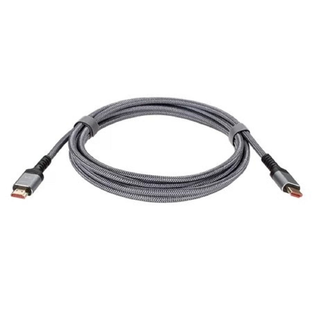 Кабель HDMI VCOM ACG859A-3.0, 2.1, 8K, 3м, оплетка