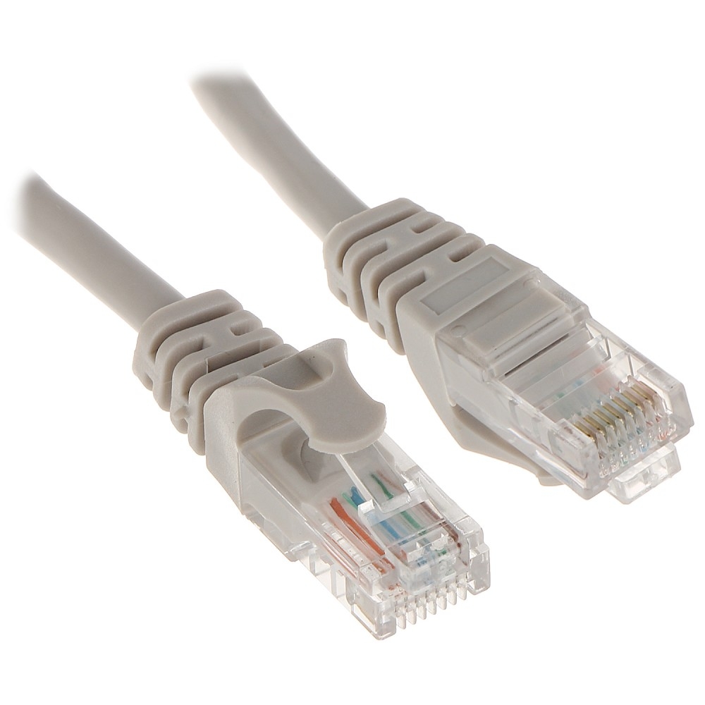 Патч-корд Bion BPC-U5E181-10M, Cat.5e, U/UTP, 10м, серый