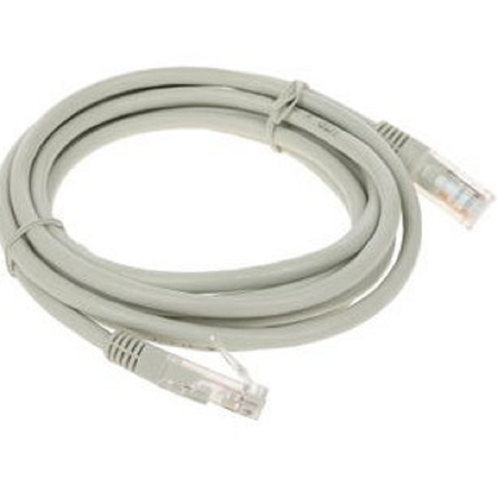 Патч-корд Cablexpert PP10-2M, UTP Cat.5e, 2 м, многожильный, серый