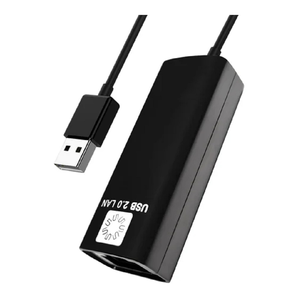 Адаптер 5bites UA2-45-02BK, USB 2.0 → RJ-45, 10/100 Мбит/с