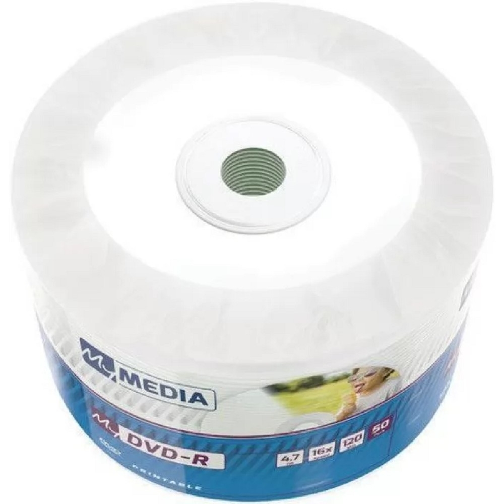 Диски DVD-R CMC 69202 MyMedia, 4.7 ГБ, 16x, 50 шт, печатаемые