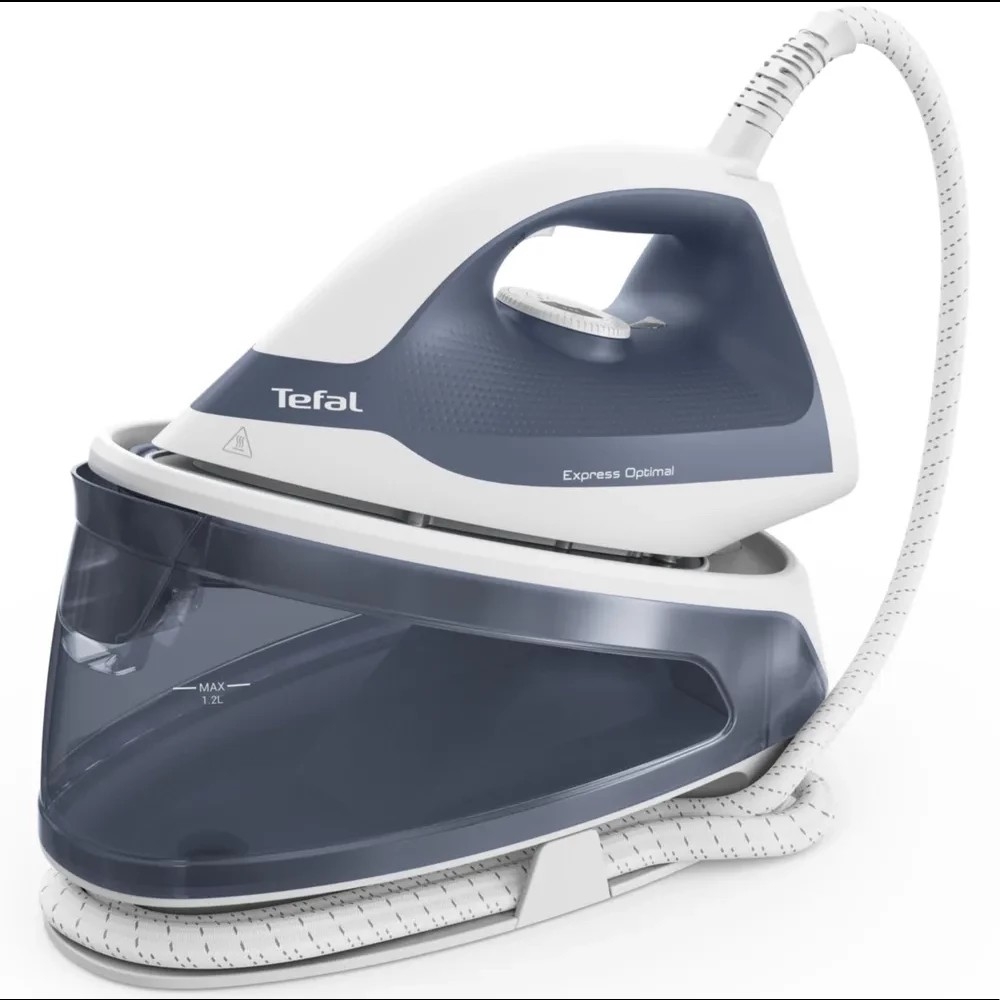 Парогенератор Tefal SV4110E0 Express Optimal, 2200 Вт, 5 бар, 110/190 г/мин, 1200 мл