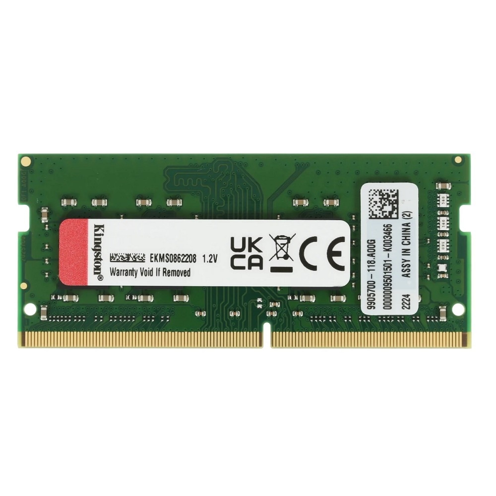 Модуль памяти Kingston KVR32S22S8/8WP, 8GB DDR4 3200 SoDimm, CL22