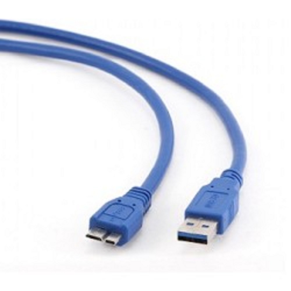 Кабель Gembird CCP-mUSB3-AMBM-0.5M, USB 3.0, USB-A — micro-USB, 0.5 м, экран