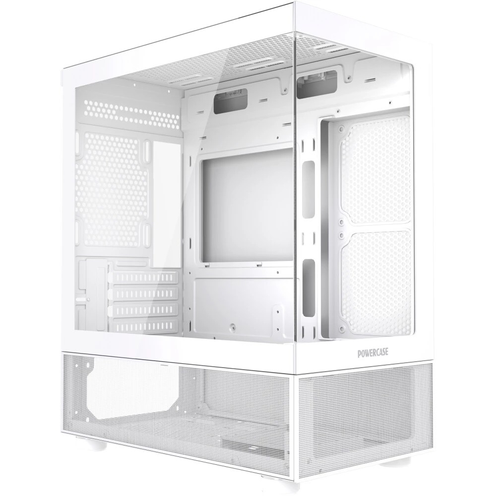 Корпус ПК Powercase CVMWM2-L0, Vision Micro M2, mATX, белый