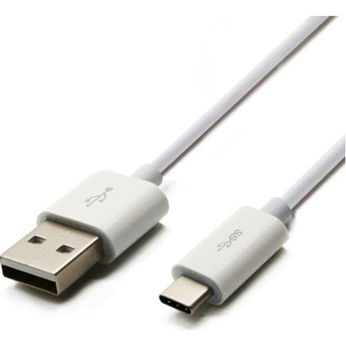 Кабель Rexant 18-1881-1, USB Type-A 2.0 — USB Type-C 3.1, 1 м, белый