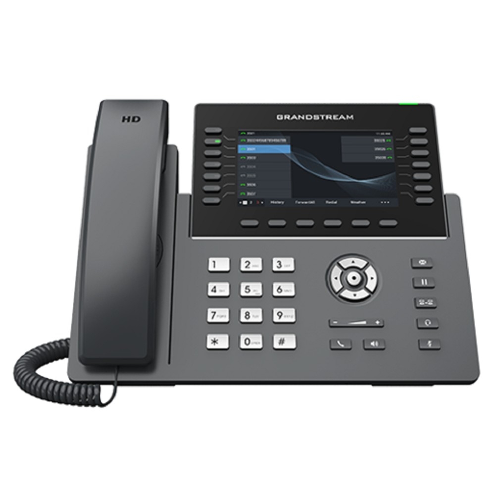 IP-телефон Grandstream GRP2650, 16 SIP, 14 линий, 5" LCD, PoE