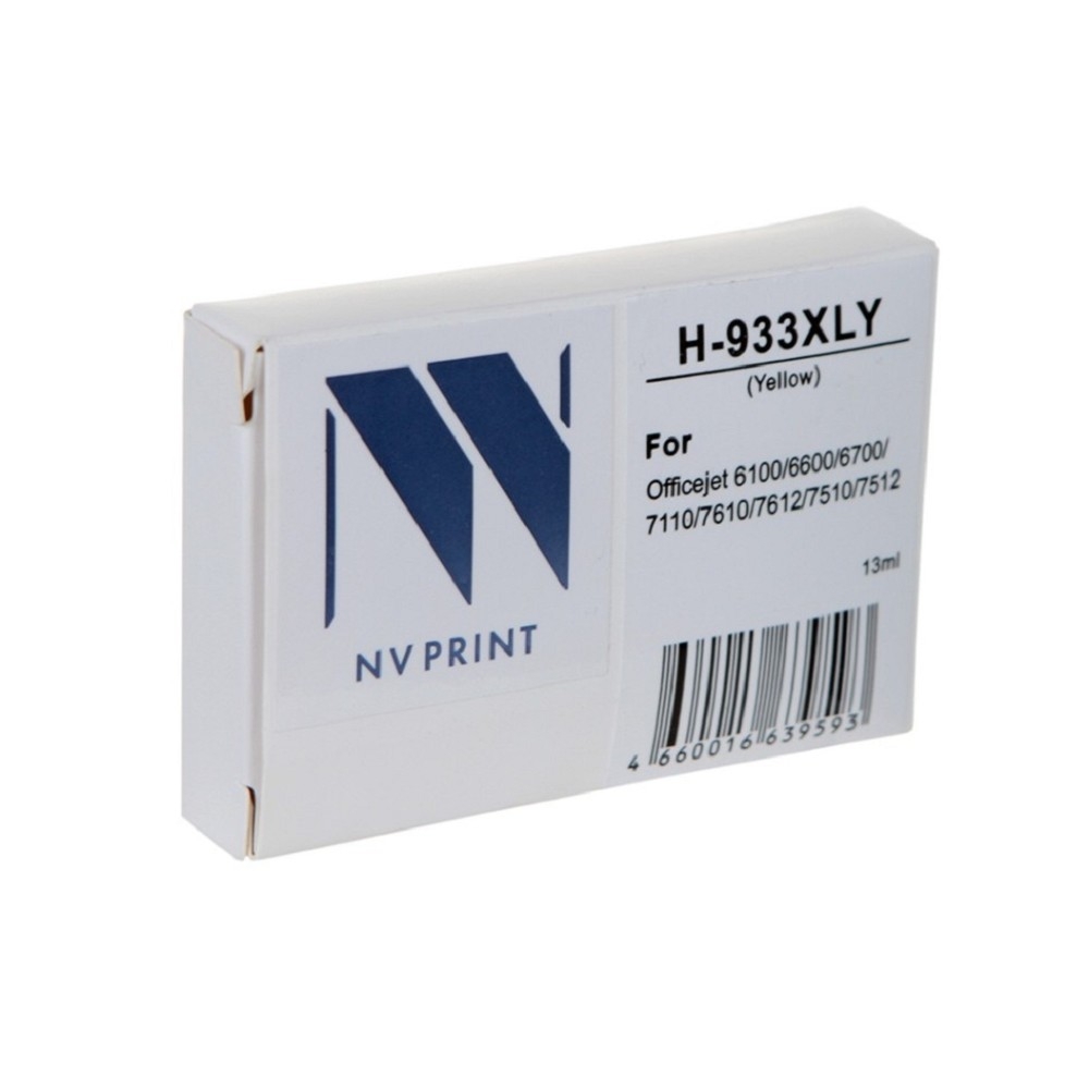Картридж NV Print NV-CN056AE, 933XL Yellow, для HP, совместимый