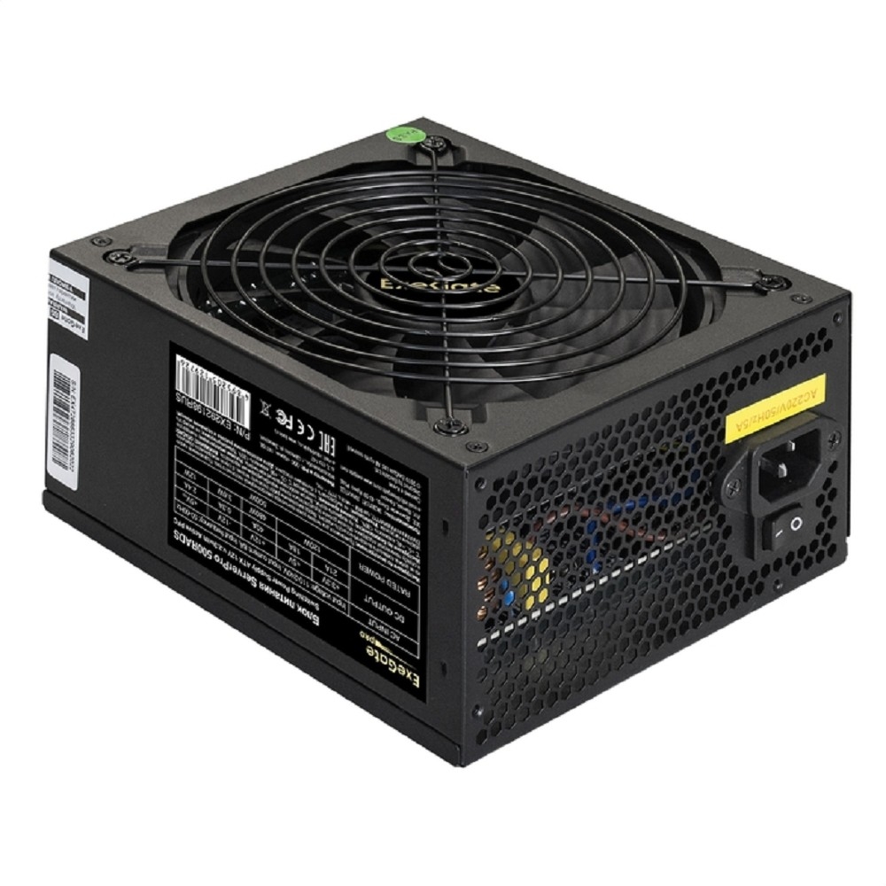 Блок питания серверный ExeGate EX292210RUS, 600 Вт, 80 PLUS, ATX